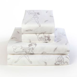 Pillow Fight 300 Thread Count 100% Cotton Sheet Set by Sin In Linen