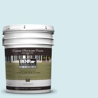 BEHR Premium Plus Ultra Home Decorators Collection 5 gal. #HDC MD 23 Ice Mist Semi Gloss Enamel Exterior Paint 585005