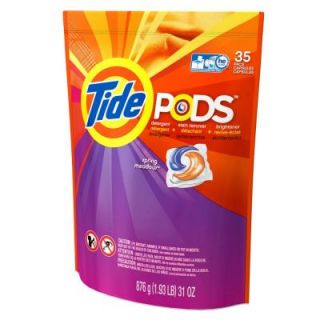 Tide Pods Spring Meadow Scent Laundry Detergent (35 Count) 003700093127