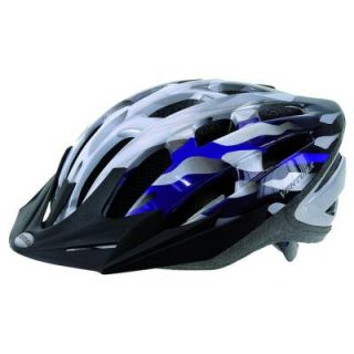 Ventura In Mold Medium Bicycle Helmet in Silver/Blue 731430