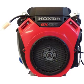 Honda V-Twin Horizontal OHV Engine with Electric Start – 688cc, GX Series, 1in. x 2 29/32in. Shaft, Model# GX630RHQYF  601cc   900cc Honda Horizontal Engines