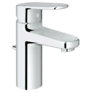 GROHE Europlus Single Hole Single Handle Low Arc Bathroom Faucet in StarLight Chrome 33 170 002
