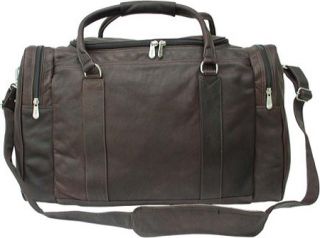 Piel Leather Classic Weekend Carry On 2509   Chocolate Leather