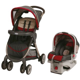 Graco FastAction Fold Travel System with SnugRide 30 Click Connect in