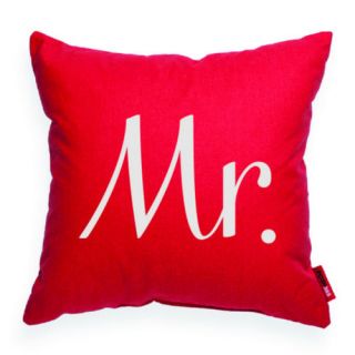 Expressive Mr Decorative Throw Pillow by Posh365