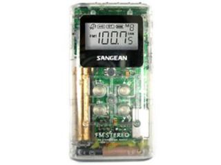 Sangean AM/FM Stereo/TV Pocket Radio DT 210V