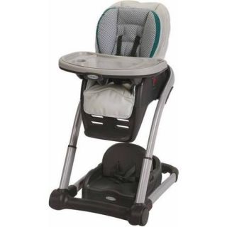 Graco Blossom 4 in 1 Seating System Convertible High Chair, Sapphire