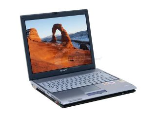 SONY Laptop VAIO PCG V505ECP27 Intel Pentium M 745 (1.80 GHz) 1 GB Memory 80 GB HDD ATI Mobility Radeon 12.1" Windows XP Professional