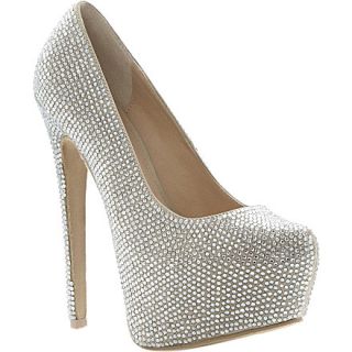 STEVE MADDEN   Dandy rhinestone embellished courts