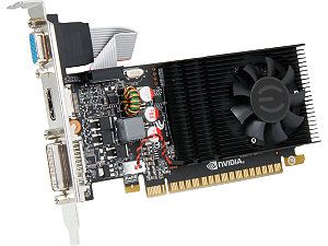 EVGA GeForce GT 730 DirectX 12 (feature level 11_0) 02G P3 2732 KR 2GB 128 Bit DDR3 PCI Express 2.0 Low Profile Ready Video Card