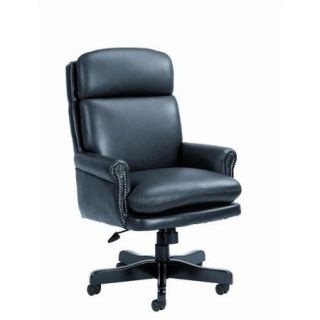 Boss Office Products Traditional High Back Leather Executive Chair