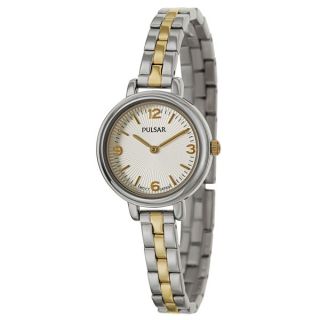 Pulsar Womens Easy Style Yellow goldplated stainless steel Quartz