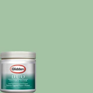 Glidden DUO 8 oz. Sea Glass Green Interior Paint Tester GLDG 25 GLDG25 D8