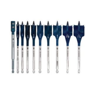 Bosch Power Tools Daredevil Spade Bit Sets Daredevil 10 Pc Spade Set W/Ext 114 Dsb5010   daredevil 10 pc spade set w/ext
