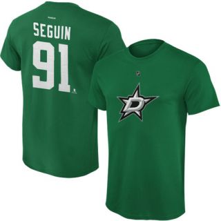Reebok Tyler Seguin Dallas Stars Youth Green Name & Number T Shirt