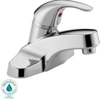 Peerless Choice 4 in. Centerset 1 Handle Bathroom Faucet in Chrome P138LF M