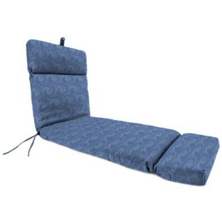 Jordan Manufacturing Outdoor Patio Chaise Cushion, Nabill Nautical