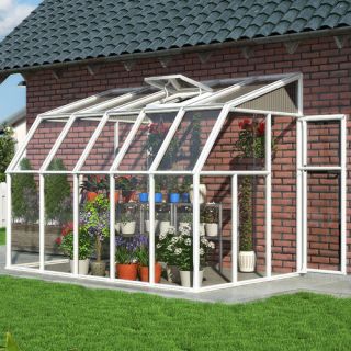 Sunroom 2 6.5 Ft. W x 10.5 Ft. D Polycarbonate Greenhouse