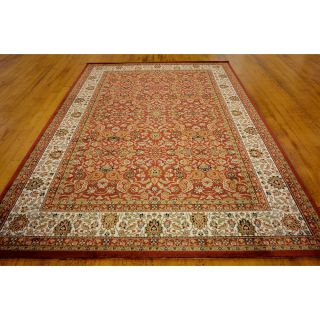 Kashan Red Area Rug by Unique Loom