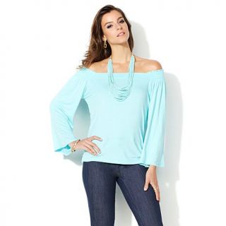 IMAN Global Chic Luxury Resort Top and Necklace   8019017