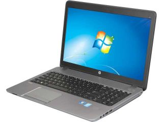 HP Laptop ProBook 450 G1 (F2P36UT#ABA) Intel Core i3 4000M (2.4 GHz) 4 GB Memory 500 GB HDD Intel HD Graphics 4600 15.6" Windows 7 Home Premium 64 bit