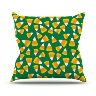 Kandy Korn Throw Pillow