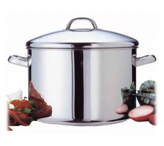 Welco 20 Quart Stainless Steel Stock Pot w/Lid —