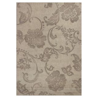 KAS Rugs Gorgeous Transitions Gray Rectangular Indoor Woven Distressed Area Rug (Common 8 x 11; Actual 94 in W x 134 in L x 0 ft Dia)