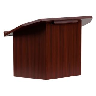 Offex Foldable Mahogany Tabletop Lectern