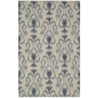 Nourison Siam Silver 5 ft. 6 in. x 7 ft. 5 in. Area Rug 139481