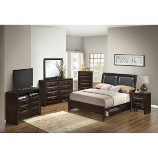 Glory Furniture Storage Sleigh Customizable Bedroom Set