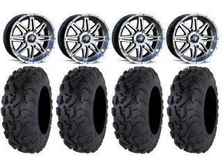 MSA DT Vibe 14" ATV Wheels 30" Bajacross Tires Sportsman 550 850 1000