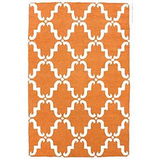 nuLOOM Divina Hand Tufted Pumpkin Area Rug; 4 x 6