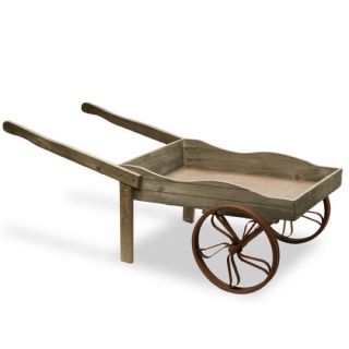 National Tree Co. Wooden Garden Cart