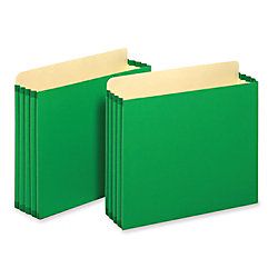 Pendaflex Heavy Duty File Cabinet Pocket Letter Size 3 12 Expansion Green