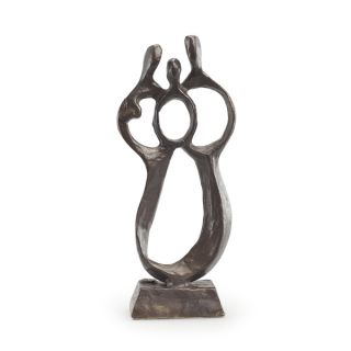 Abstract Couple with Child Bronze Sculpture   16370759  