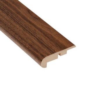 Home Legend Coronado Walnut 7/16 in. Thick x 2 1/4 in. Wide x 94 in. Length Laminate Stairnose Molding HL1011SN