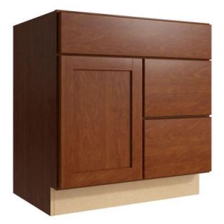 Cardell Pallini 30 in. W x 31 in. H Vanity Cabinet Only in Nutmeg VCD302131DR2.AE0M7.C53M