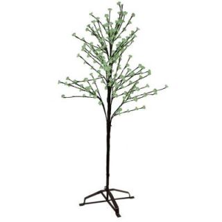 STERLING 6.5 ft. Pre Lit LED Blossom Artificial Christmas Tree with Warm White Lights 92411028