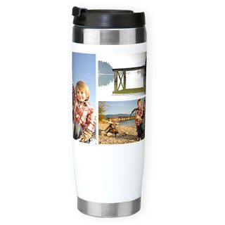 Premium Collage Tumbler Photo Travel Mug