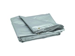 28 ft. 10 in. x 59 ft. Silver/Heavy Duty Reflective All Purpose/Weather Resistant Tarp  USATM