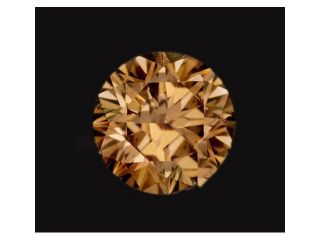 Cognac brown VVS1 diamond 2.51 carat loose diamond natural