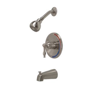 Bayview Single Handle Diverter Tub and Shower Faucet by Premier Faucet