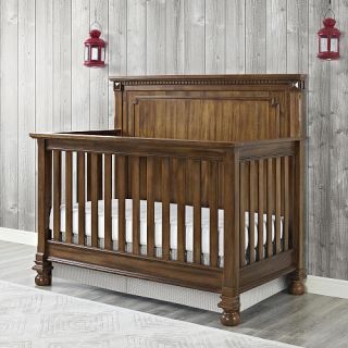 Bertini Beckem 4 in 1 Convertible Crib   Antique Natural    Bertini