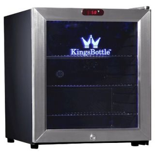 Kingsbottle 36 Can Stainless Steel Mini Bar Fridge