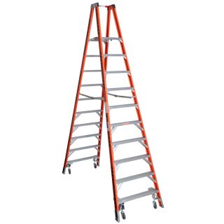 Werner 10 ft Fiberglass 300 lb Type IA Stocker's Ladder