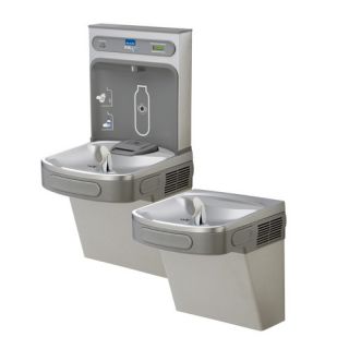 Elkay EZH2O ADA Compliant 2 Station Drinking Fountain with Bottle