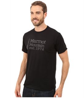 Marmot 74 Short Sleeve Tee Black