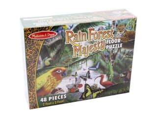 Rainforest Majesty 48 pcs.   Floor Puzzle by Melissa & Doug (8902)