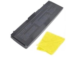 Amsahr® Replacement Laptop Battery for Toshiba for Toshiba 3216, 5200, 5205, PA3216U 1BAS, PA3216U 1BRS, PA3288U 1BAS (9 Cell, 6600mAh)   Includes Soft Nonporous Microfiber Cleaning Cloth